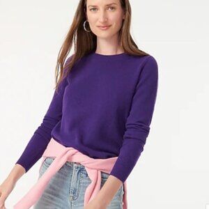 Jcrew Cashmere Cropped Pullover Sweater
